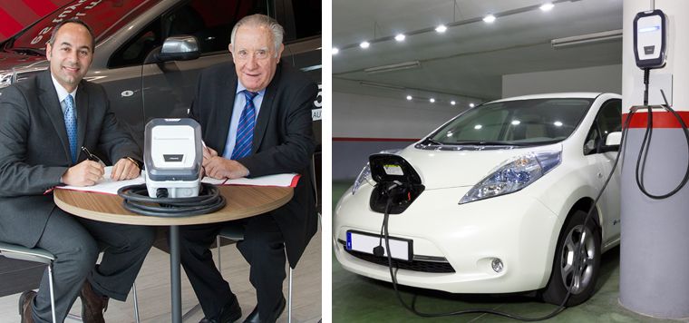 Nissan signe un accord avec CIRCUTOR pour la promotion et la diffusion de la mobilité durable en Espagne 